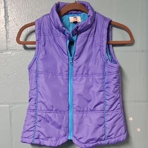 LEI Blue and Purple Puffer Vest